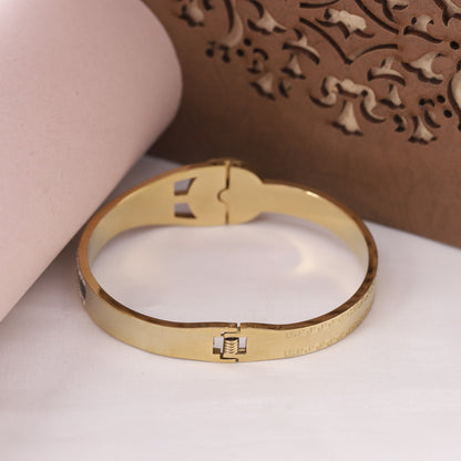 Stainless Steel Bangle Bracelet | Durable & Hypoallergenic Jewelry