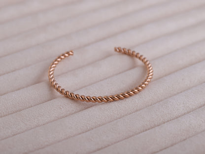 18K Rose Gold Plated Free-Size Bracelet