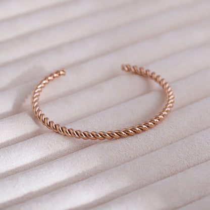 18K Rose Gold Plated Free-Size Bracelet