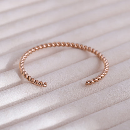 18K Rose Gold Plated Free-Size Bracelet