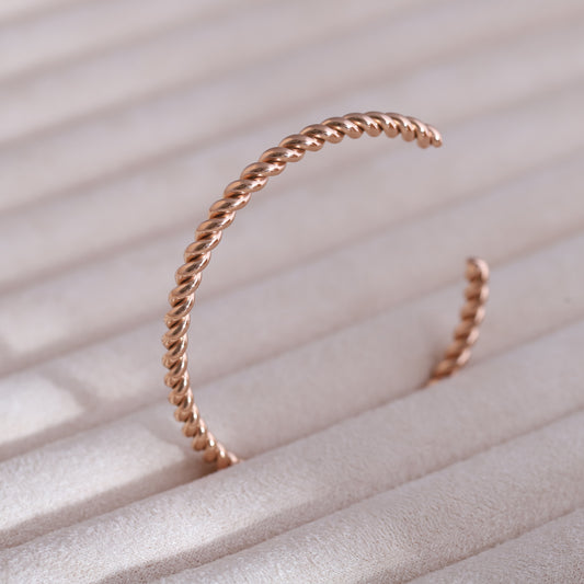 18K Rose Gold Plated Free-Size Bracelet