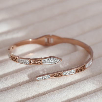 Exquisite Rose Gold Plated Bracelet