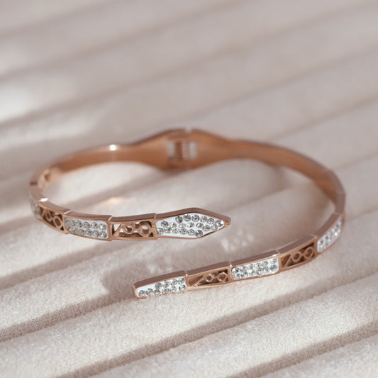 Exquisite Rose Gold Plated Bracelet