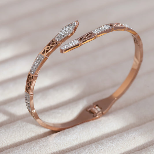 Exquisite Rose Gold Plated Bracelet