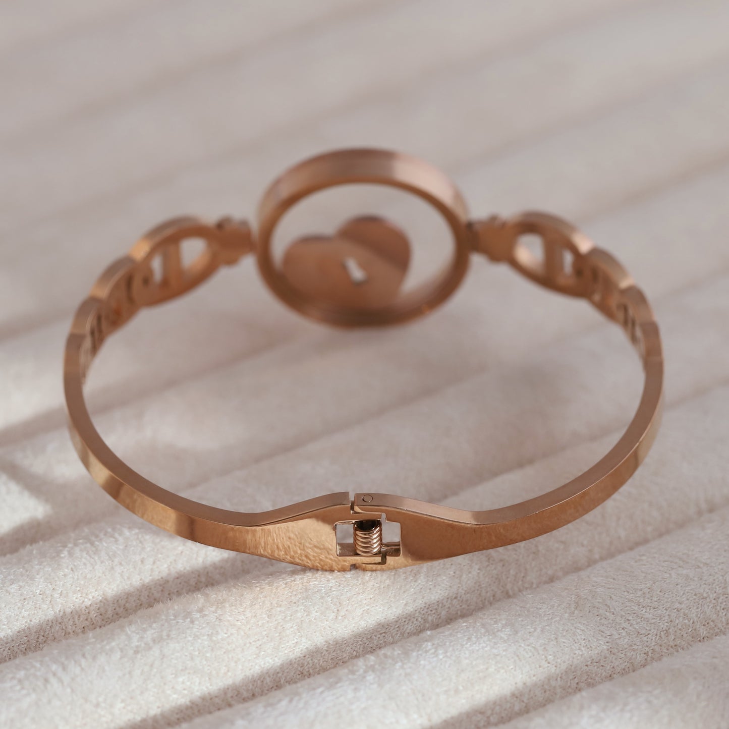 Personalized 18k Rose Gold Plated Resin Art Bracelet