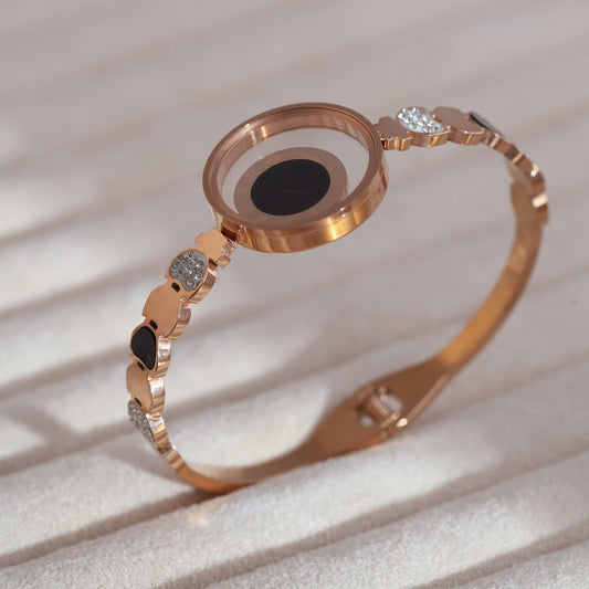 Elegant & Personalized Rose Gold Plated Bracelet