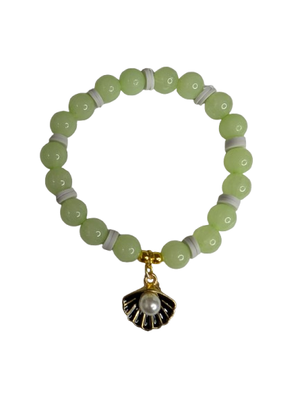 Green Pearl Bracelet