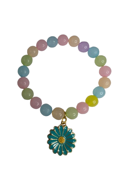Multicolor Floral Bracelet