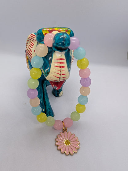 Multicolor Floral Bracelet