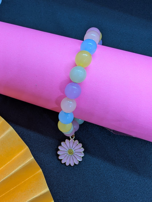 Multicolor Floral Bracelet
