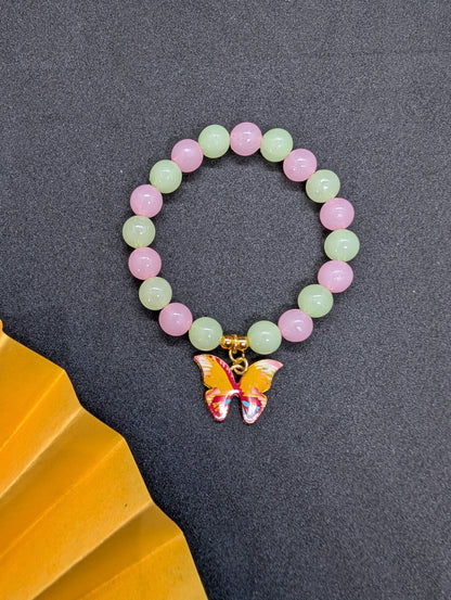 Butterfly Beaded Bracelet