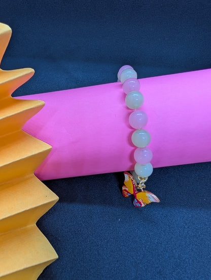 Butterfly Beaded Bracelet