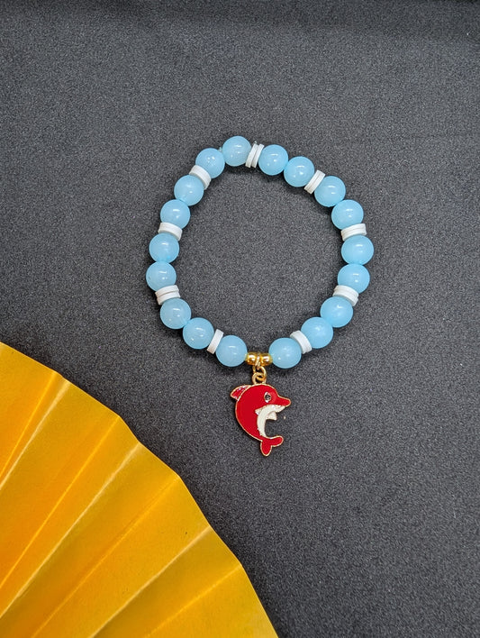 Dolphin Bead Bracelet