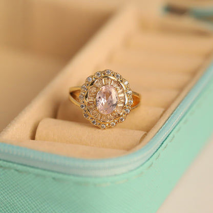 Unique Gold Cluster Ring