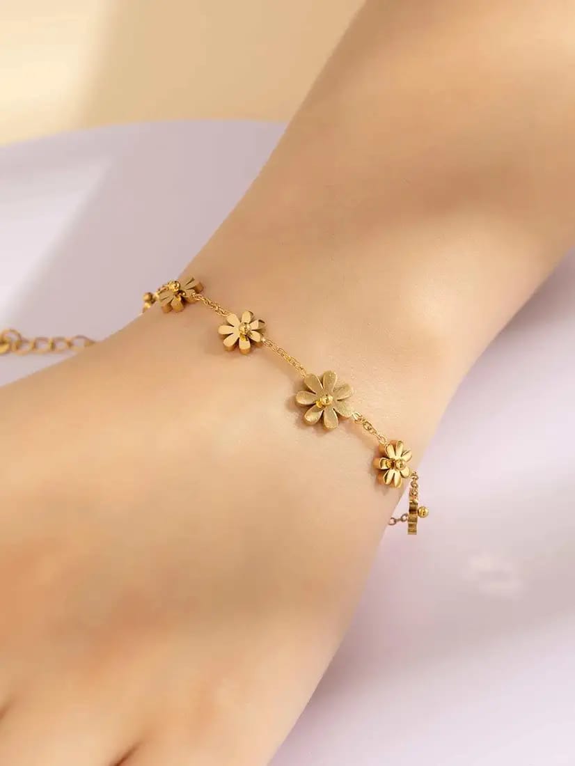 Flower Chain Bracelet