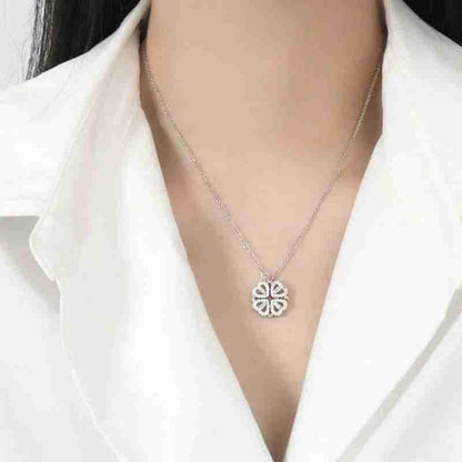 Nova's Silver Heart Magnetic Pendant