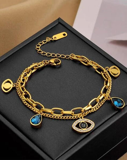 Evil Eye Chain Bracelet