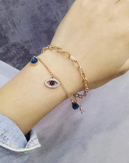 Evil Eye Chain Bracelet